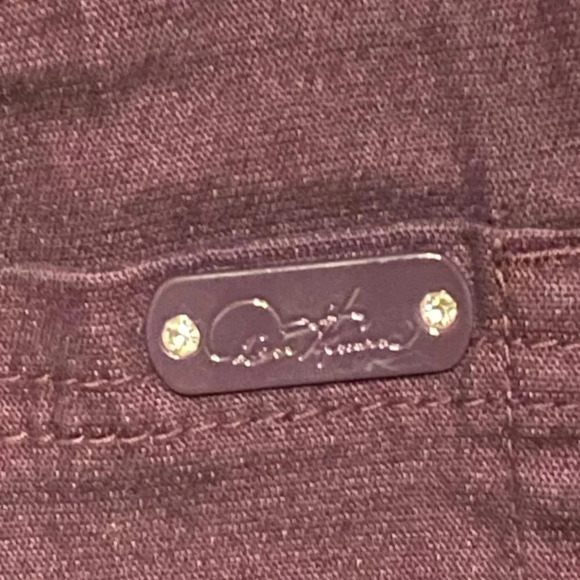 DG2 by Diane Gilman Classic Stretch Jeans Bootcut Purple Size (8T) - Picture 4 of 8